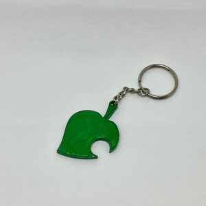 Animal Crossing Leaf Keychain