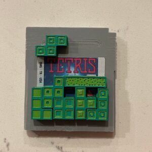 Tetris GameBoy Mini Diorama