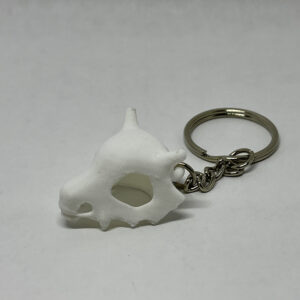 Cubone Skull Keychain