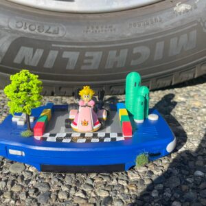 Peach Mario Kart Diorama