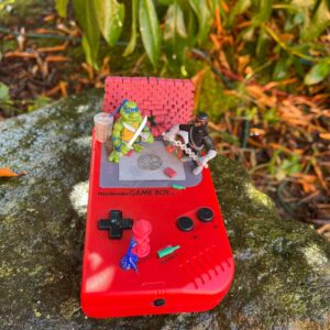 TMNT GameBoy Diorama