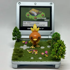 Torchic GBA SP Diorama