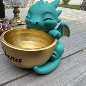 Customized Sleepy Dragon Bowl - Image 2