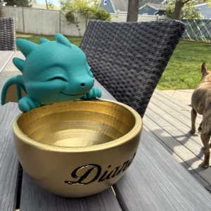 Customized Sleepy Dragon Bowl - Image 3